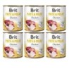 BRIT Pate&amp,Meat chicken 6 x 800 g Hühnerpastete für Hunde