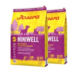 JOSERA Miniwell 2x 10kg für ausgewachsene Hunde kleiner Rassen