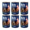 BRIT Premium by Nature 6x400 g mit Schweinefleisch und Speiseröhre