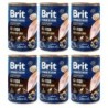 BRIT Premium by Nature Fish&amp,Fish Skin 6 x 400 g Fisch und Fischhaut natürliches Hundefutter