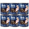BRIT Premium by Nature Fish&amp,Fish Skin 6x800 g Fisch und Fischhaut natürliches Hundefutter
