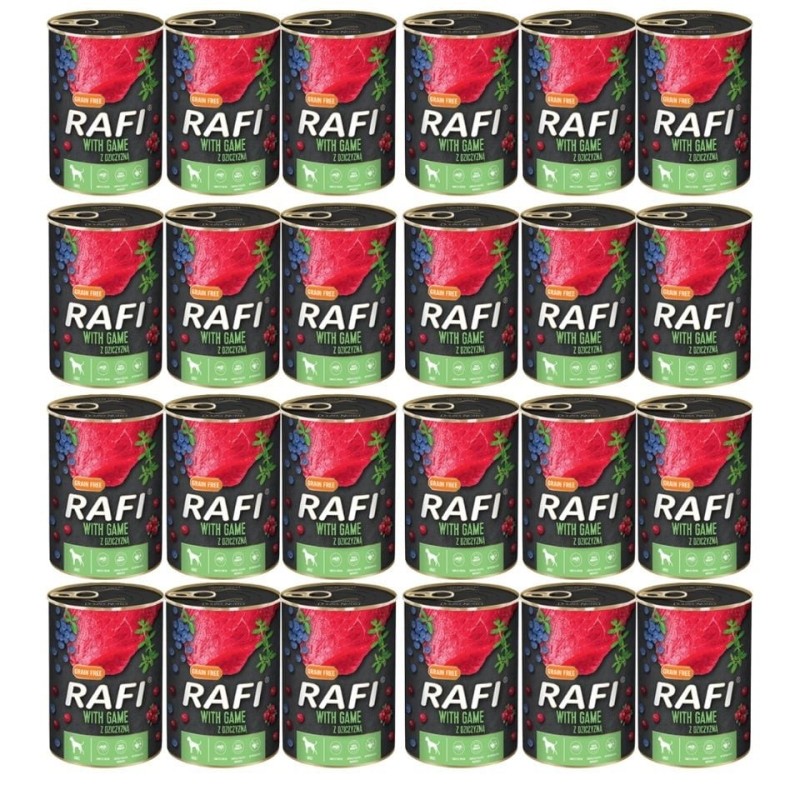 DOLINA NOTECI RAFI Game Wilde 24 x 400 g