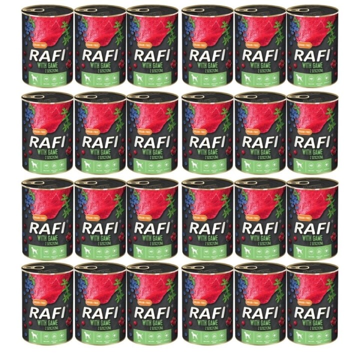 DOLINA NOTECI RAFI Game Wilde 24 x 400 g