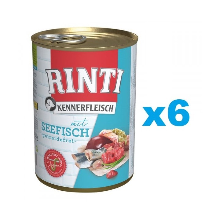 RINTI Kennerfleisch Seefisch 6x400 g