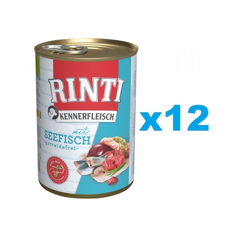 RINTI Kennerfleisch Seefisch 12x400g