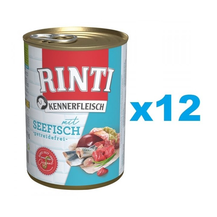 RINTI Kennerfleisch Seefisch 12x400g