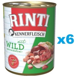 RINTI Kennerfleisch Wildfleisch 6x400g