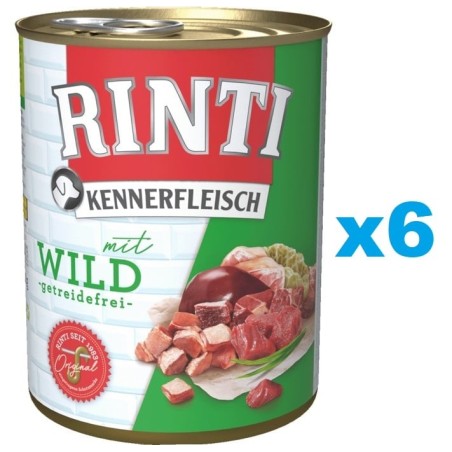 RINTI Kennerfleisch Wildfleisch 6x400g