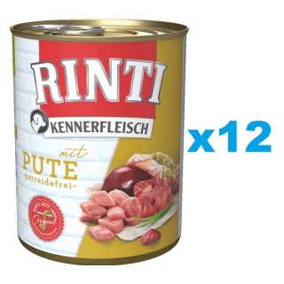 RINTI Kennerfleisch Pute 12x400g