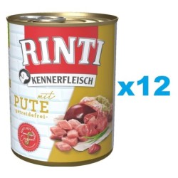 RINTI Kennerfleisch Pute 12x400g
