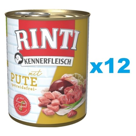 RINTI Kennerfleisch Pute 12x400g