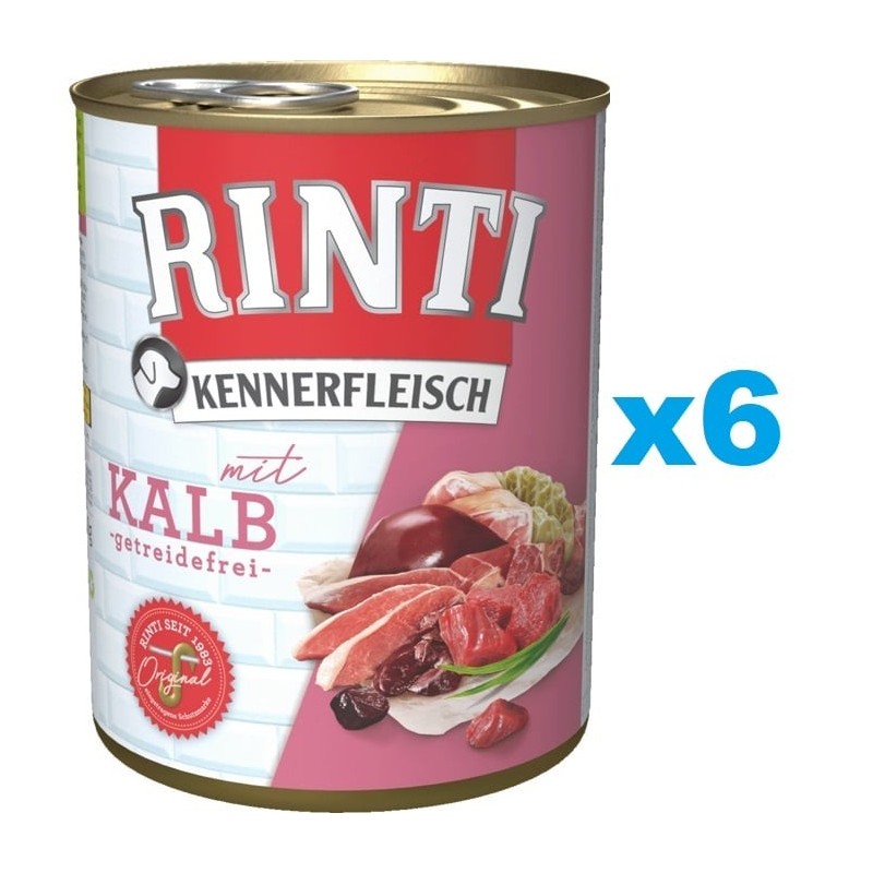 RINTI Kennerfleisch Kalbfleisch 6x800g