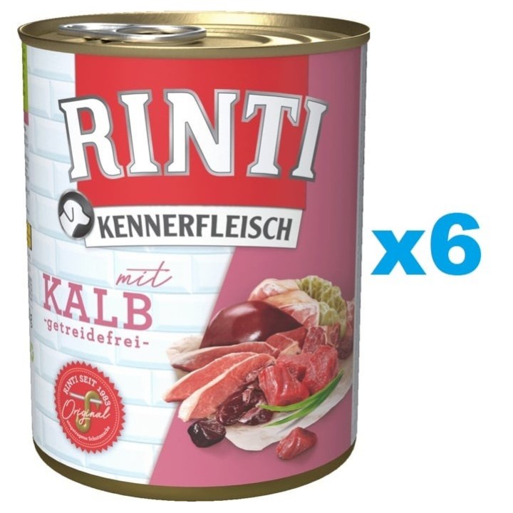RINTI Kennerfleisch Kalbfleisch 6x800g