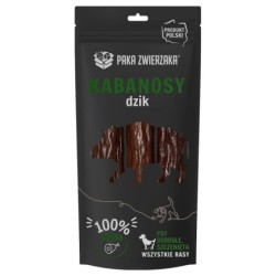 PAKA ZWIERZAKA Wildschwein-Cabanas für Hunde 3 Stück.