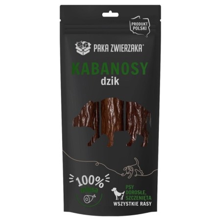PAKA ZWIERZAKA Wildschwein-Cabanas für Hunde 3 Stück.