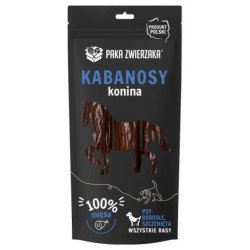 PAKA ZWIERZAKA Pferdefleisch-Cabanas für Hunde 3 Stk.