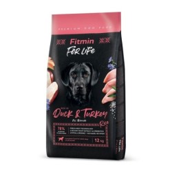 FITMIN dog For Life Duck &amp, Turkey 12 kg