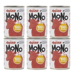 COMFY APPETIT MONO Monoproteinfutter mit Rindfleisch 6x400 g