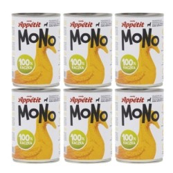 COMFY APPETIT MONO Monoproteinfutter mit Ente 6x400 g