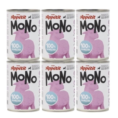 COMFY APPETIT MONO Monoproteinfutter mit Lamm 6x400 g