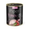 DOLINA NOTECI PIPER Nassfutter mit Pute und Brokkoli für Hunde 800g