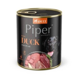 DOLINA NOTECI PIPER Nassfutter mit Ente und Birne für Hunde 800g