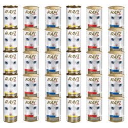 RAFI Adult Mix Geschmacks 30x415 g Nassfutter für Katze