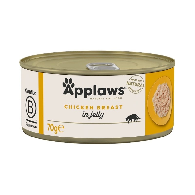 APPLAWS Cat Adult Chicken Breast in Jelly 70g Huhn in Gelee