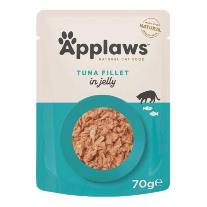 APPLAWS Cat Pouch Thunfischfilet in Gelee 70 g