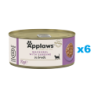APPLAWS Cat Adult Mackerel with Sardine in Broth Makrele und Sardine in Brühe 6x70 g