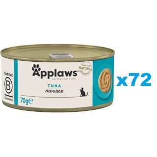 APPLAWS Cat Adult Mousse mit Thunfisch 72x 70 g