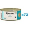 APPLAWS Cat Adult Mousse mit Thunfisch 72x 70 g