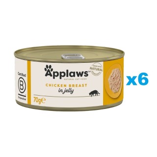 APPLAWS Cat Adult Huhn in Gelee 6x 70g