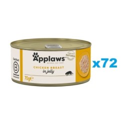 APPLAWS Cat Adult Huhn in Gelee 72x 70g