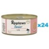 APPLAWS Cat Senior Thunfisch mit Lachs in Gelee für Senioren 24x 70g