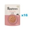 APPLAWS Cat Adult Pouch Thunfischfilet mit Lachs in Gelee 16x 70g