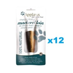 APPLAWS Makrelenlende in Fischsoße 12x 30g Katzenspezialität
