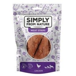 SIMPLY FROM NATURE Meat Strips Hühnerfleischstreifen für Hunde 80 g