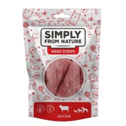 SIMPLY FROM NATURE Meat Strips Hammelfleischstreifen für Hunde 80 g