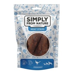SIMPLY FROM NATURE Meat Strips Fasanenfleischstreifen für Hunde 80 g