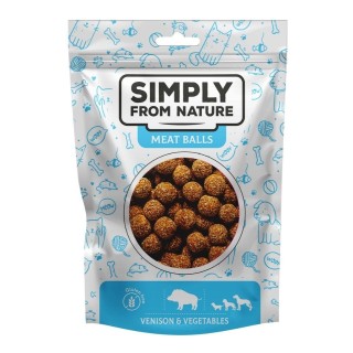 SIMPLY FROM NATURE Meat Balls Wild- und Gemüsebällchen für Hunde 80 g