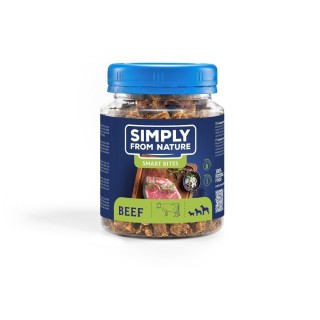SIMPLY FROM NATURE Smart Bites mit Rindfleisch für Hunde 130 g