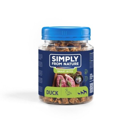 SIMPLY FROM NATURE Smart Bites mit Ente für Hunde 130 g