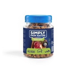 SIMPLY FROM NATURE Smart Bites mit Wildschwein für Hunde 130 g