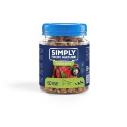 SIMPLY FROM NATURE Smart Bites mit Pferdefleisch für Hunde 130 g