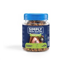 SIMPLY FROM NATURE Smart Bites mit Kaninchen für Hunde 130 g