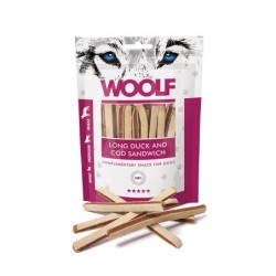 WOOLF Long Duck And Cod Sandwich 100g Sandwiches mit Ente und Kabeljau