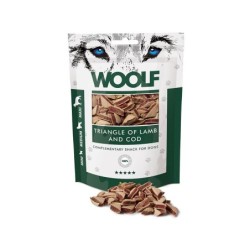 WOOLF Lamb And Cod Triangle 100g Dreiecke mit Lamm und Kabeljau