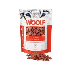 WOOLF Salmon Chunkies 100g Lachshäppchen