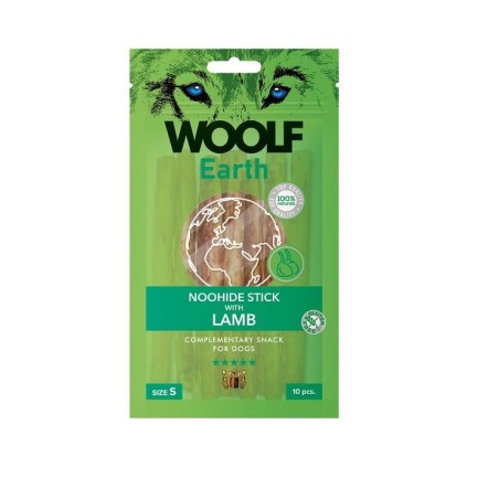 WOOLF Earth Noohide Stick with Lamb S 90g Lammstäbchen